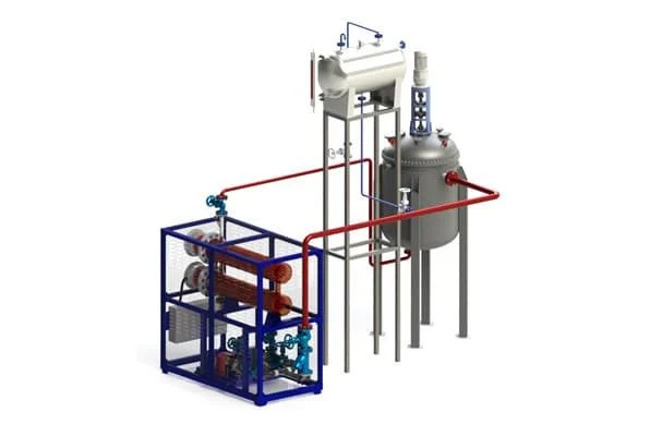 conventional electrically heated thermal oil boiler — 10–4200 kw