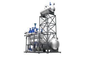 skid mounted heating & cooling integrated electric thermal oil furnace — 10 to 4200 kw