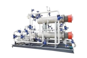 skid mounted explosion proof electrically heated thermal oil boiler — 10–4200 kw.