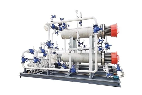 skid mounted explosion proof electrically heated thermal oil boiler — 10–4200 kw.