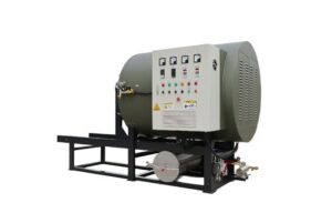 vacuum cleaning furnace for the chemical fibre industry — fully automatic polymer removal system.